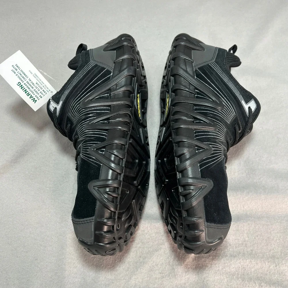 Terra Spider X Black Safety Shoes Composite Toe Slip Resistant Work Industrial 8